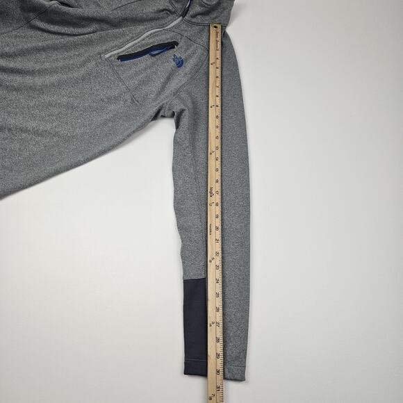 The North Face Canyonlands 1/2 Zip Pullover Sweater Men M Mid-Weight Fleece Gray - Picture 9 of 9
